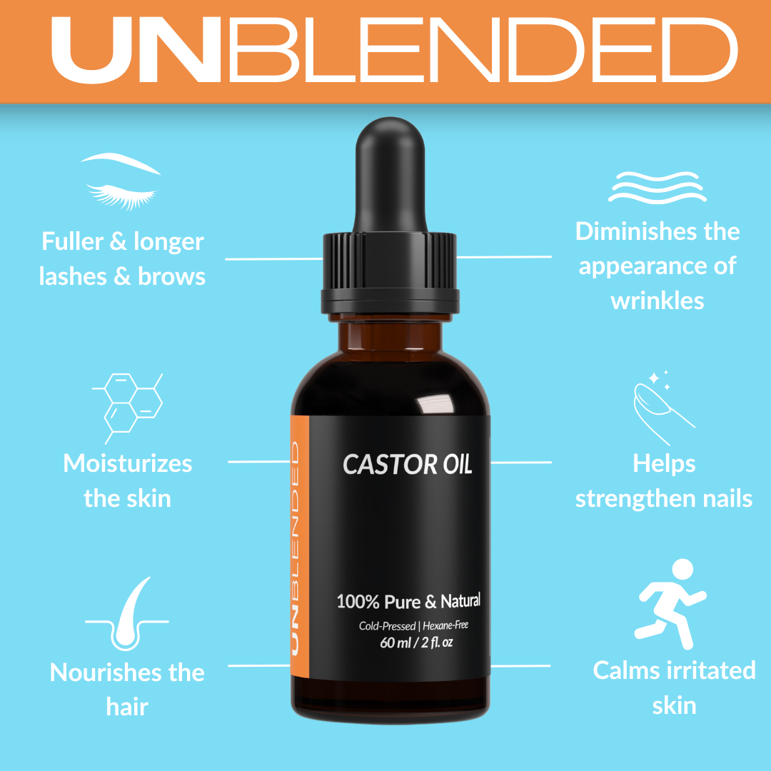 UNBLENDED Castor Oil 60ml