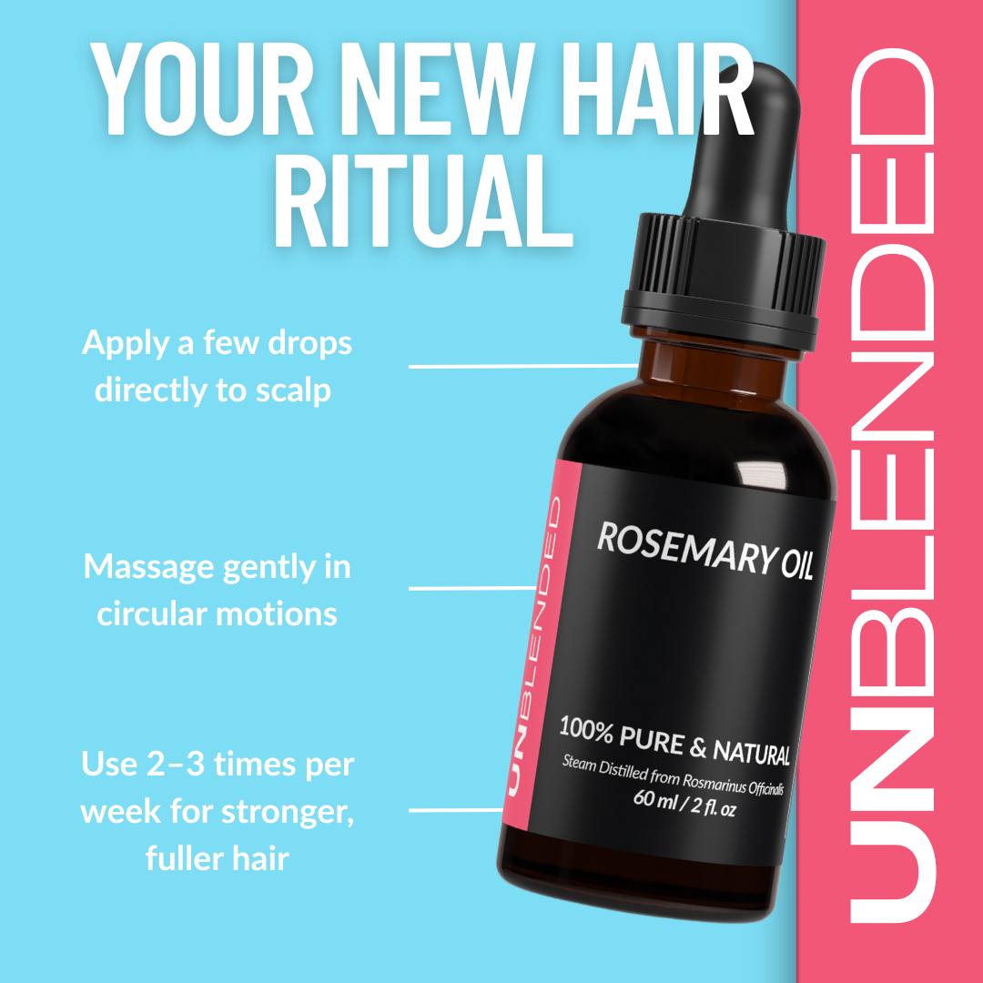 UNBLENDED Rosemary Oil 60ml